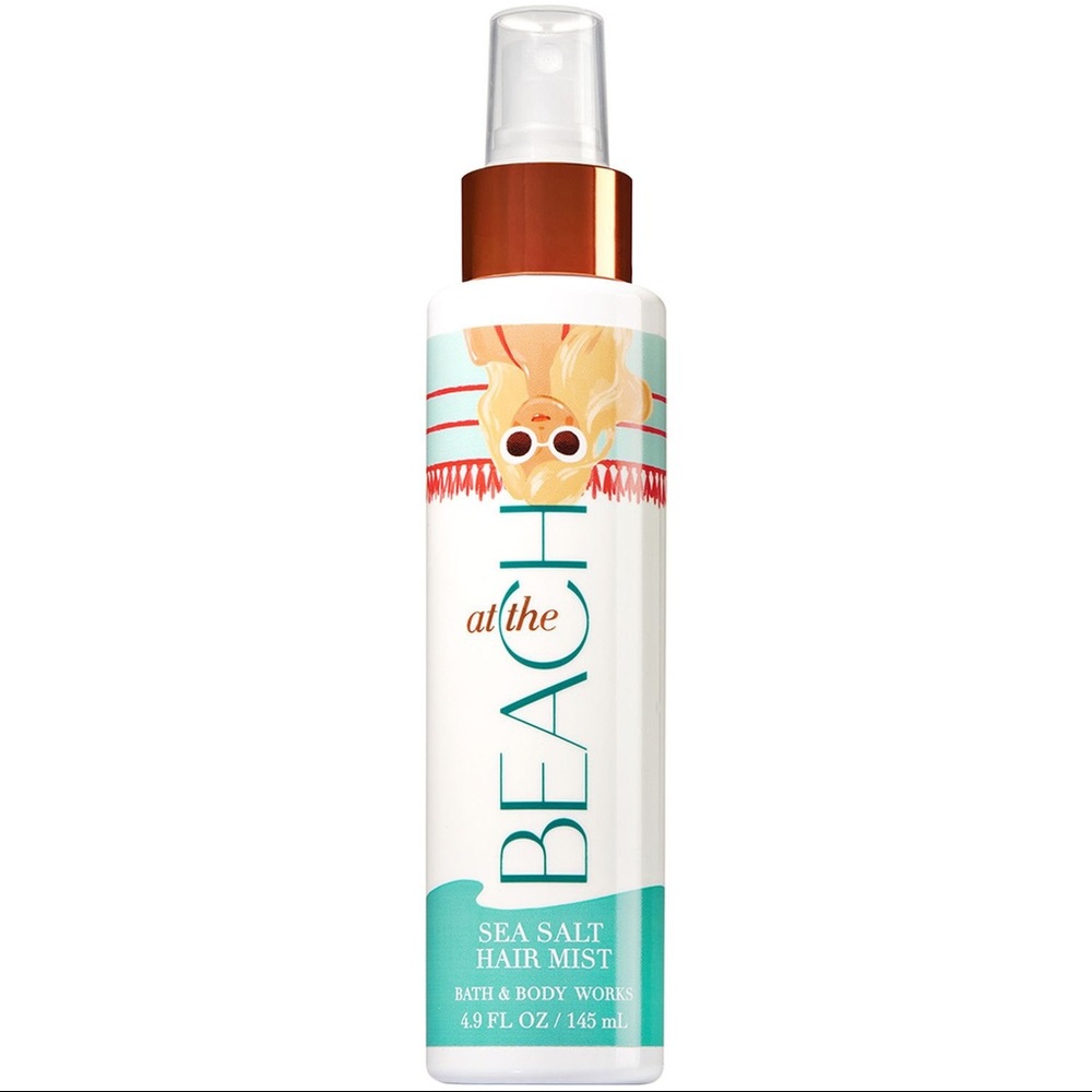 🆕 AT THE BEACH 🌊- Sea Salt Hair Mist - Bath & Body Works RARE